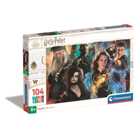 PUZZLE CLEM 104 el. Super Color Harry  Potter